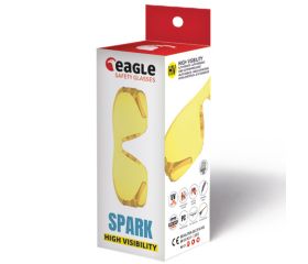 Gafas de seguridad SPARK con lente amarilla alta visibilidad